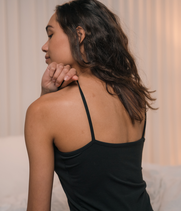 Schwarzer Bambus Petticoat