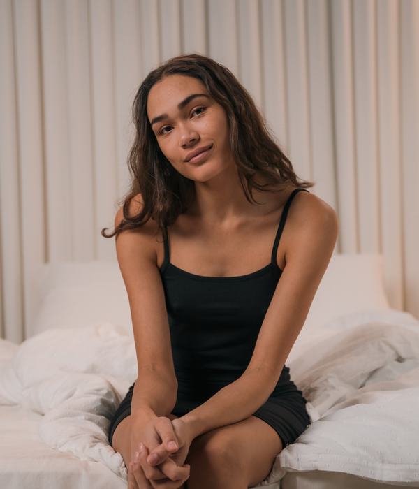 Schwarzer Bambus Petticoat