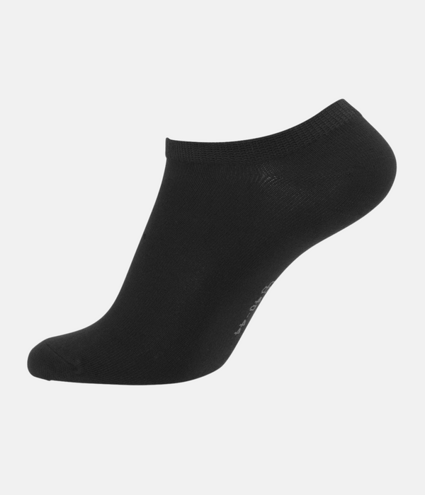 5 Paar schwarze Bambus-Füßlinge