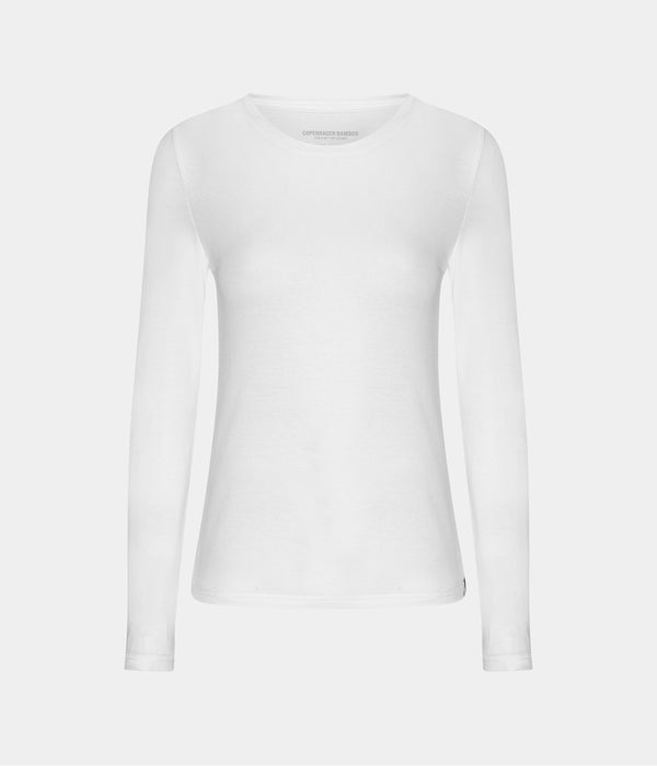 3er-Pack Bambus-Langarm-T-Shirt schwarz/weiß/marine