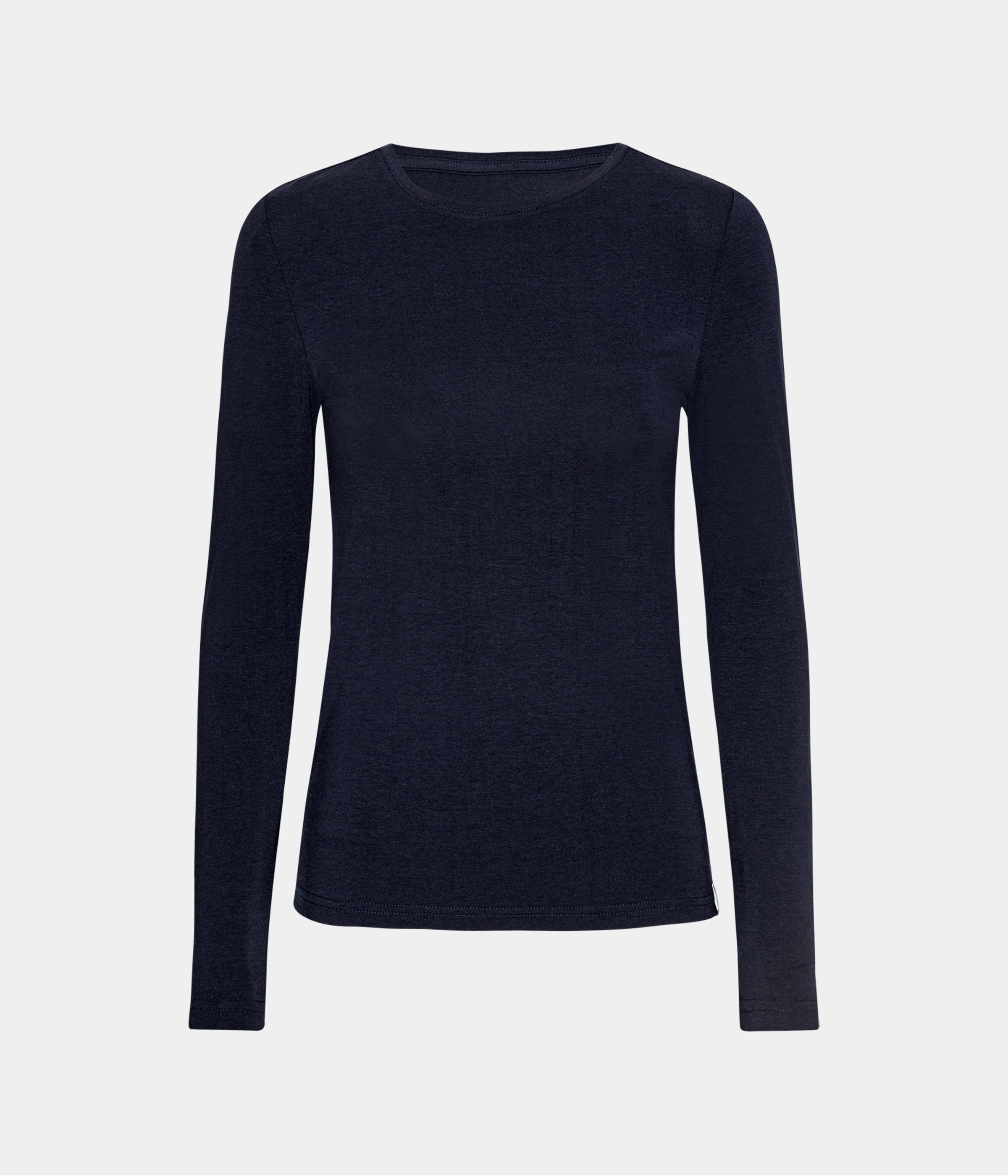 Langærmet T-shirt 3 Pak - Sort/Hvid/Navy