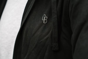 Bambus Zip Up Hoodie Dame