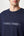 Marineblaues Bambus-Sweatshirt mit Logo