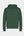 Grüner Bambus-Kapuzenpullover mit Logo