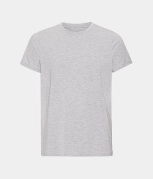 Lysegrå crew neck bambus T-shirt S   Copenhagen Bamboo