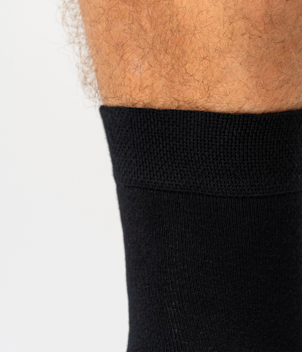 10 par bambus strømper low cut sort/navy
