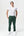 Grüne Bambus-Sweatpants mit Logo