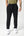 Schwarze Bambus-Sweatpants mit Logo