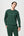 Grünes Sweatshirt aus Bambus mit Logo