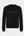 Schwarzes Sweatshirt aus Bambus mit Logo